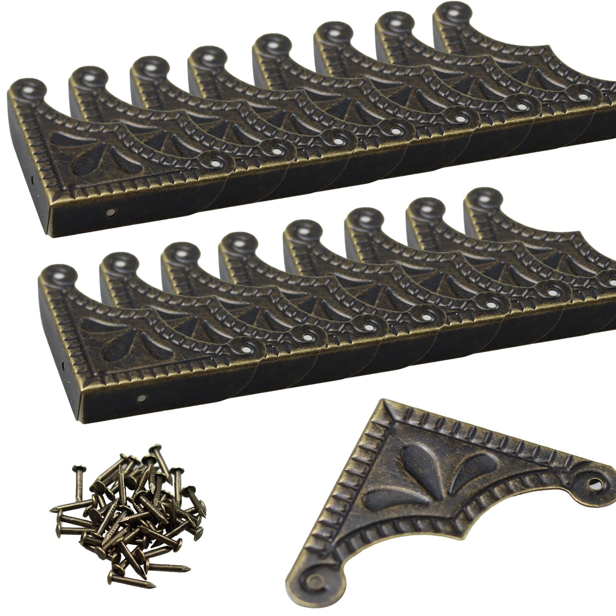 Bociloy bronze corner guards shielding furniture edges with durable protection