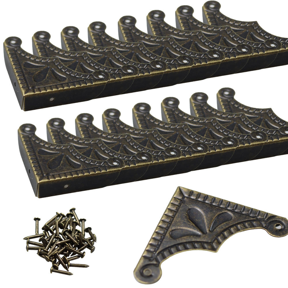 Bociloy bronze corner guards shielding furniture edges with durable protection