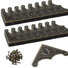 Bociloy bronze corner guards shielding furniture edges with durable protection
