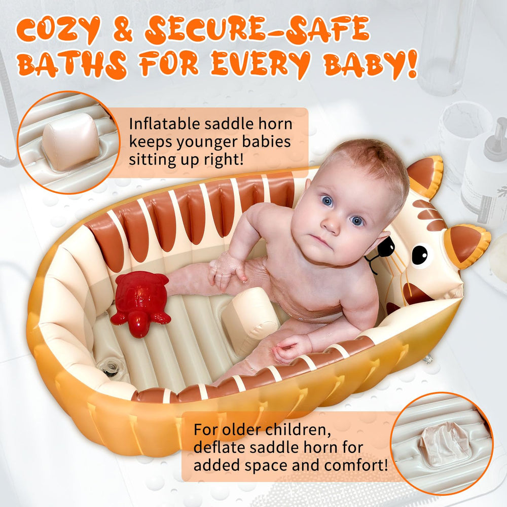 Boczif soft non-toxic material provides gentle surface during baths