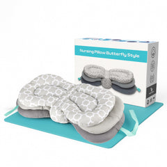 bodreamz Nursing Pillow breastfeeding setup with ergonomic support for comfortable feeding