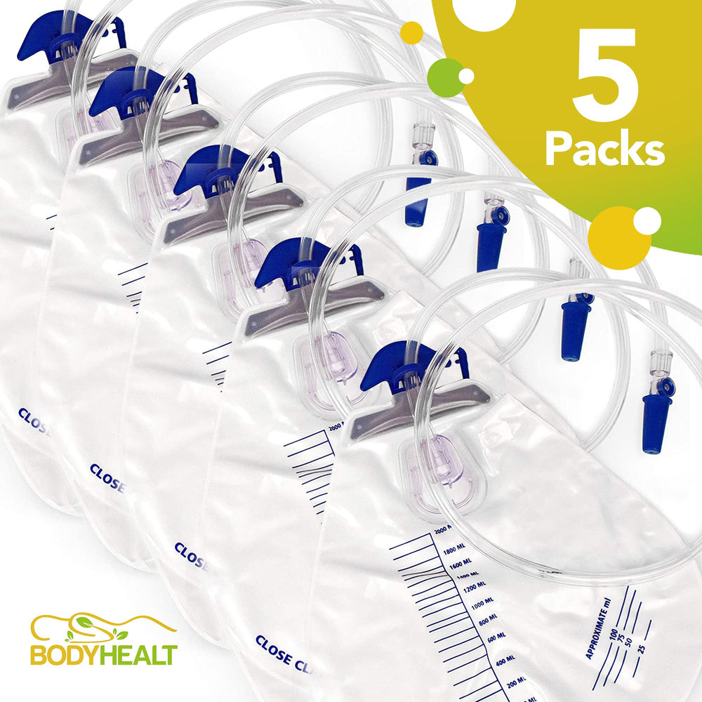 BodyHealt anti-reflux chamber prevents backflow in the drainage system.
