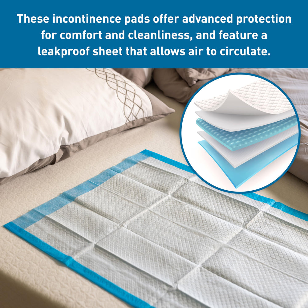 BodyMed underpad is allergy-friendly, reducing irritation while absorbing moisture.
