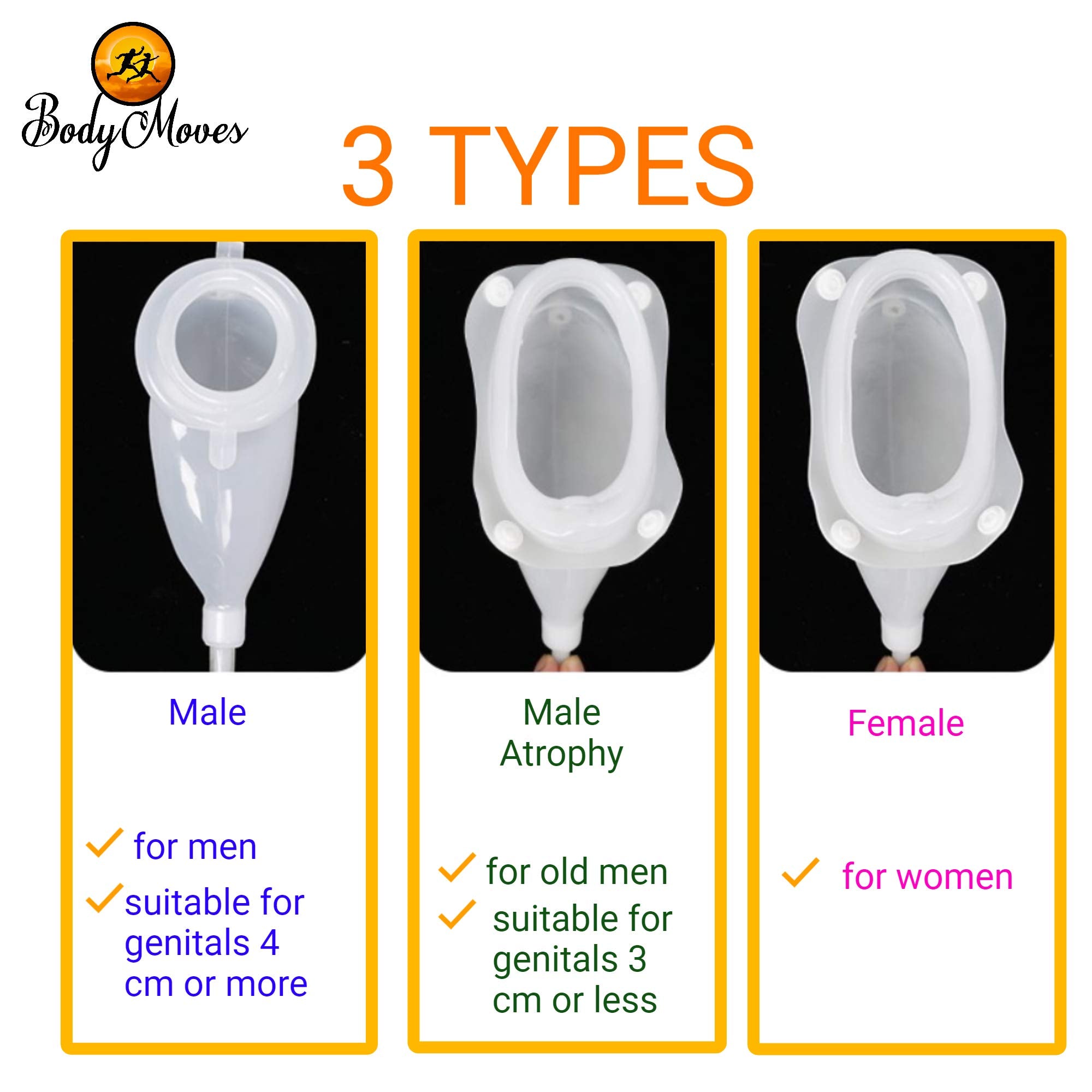 BodyMoves pee bag holder side strap, secure fit for mobility