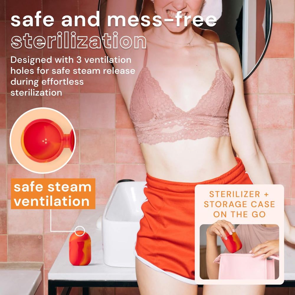 Bodyotics soft, flexible disc material for a comfortable, body-friendly fit.