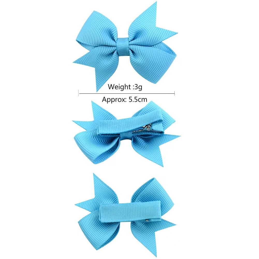 BOENBE LOVED fully lined grosgrain clip for comfortable hold.
