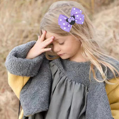 BOENBE LOVED ribbon texture closeup in purple, showcasing durable handmade craftsmanship.