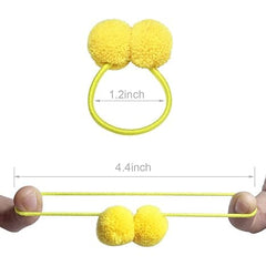 BOENBE LOVED soft elastic hair ties prevent tangles in little hair