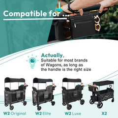 Boffinby insulated cup holders keep beverages within reach during outings.
