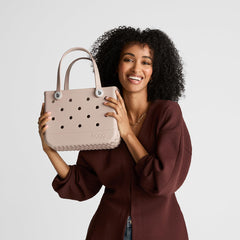 BOGG BAG Bitty small tote side view, washable and ready for everyday use.