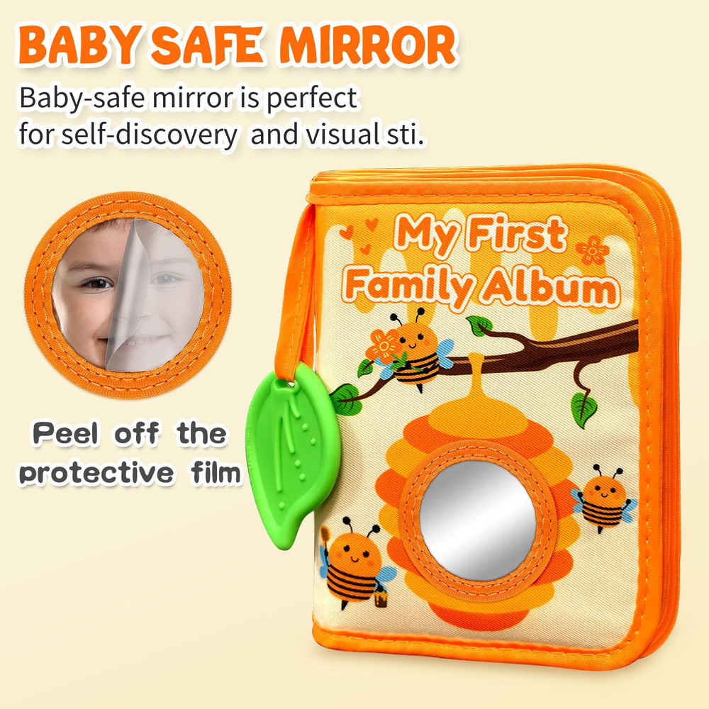 Holds up to 18 4x6 photos for organized memories.