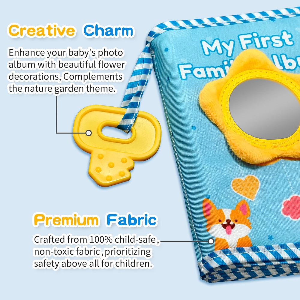BOHEMIABY Child-safe fabric design protects little hands.