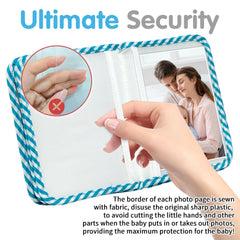 BOHEMIABY large baby safe mirror invites safe self discovery during play.