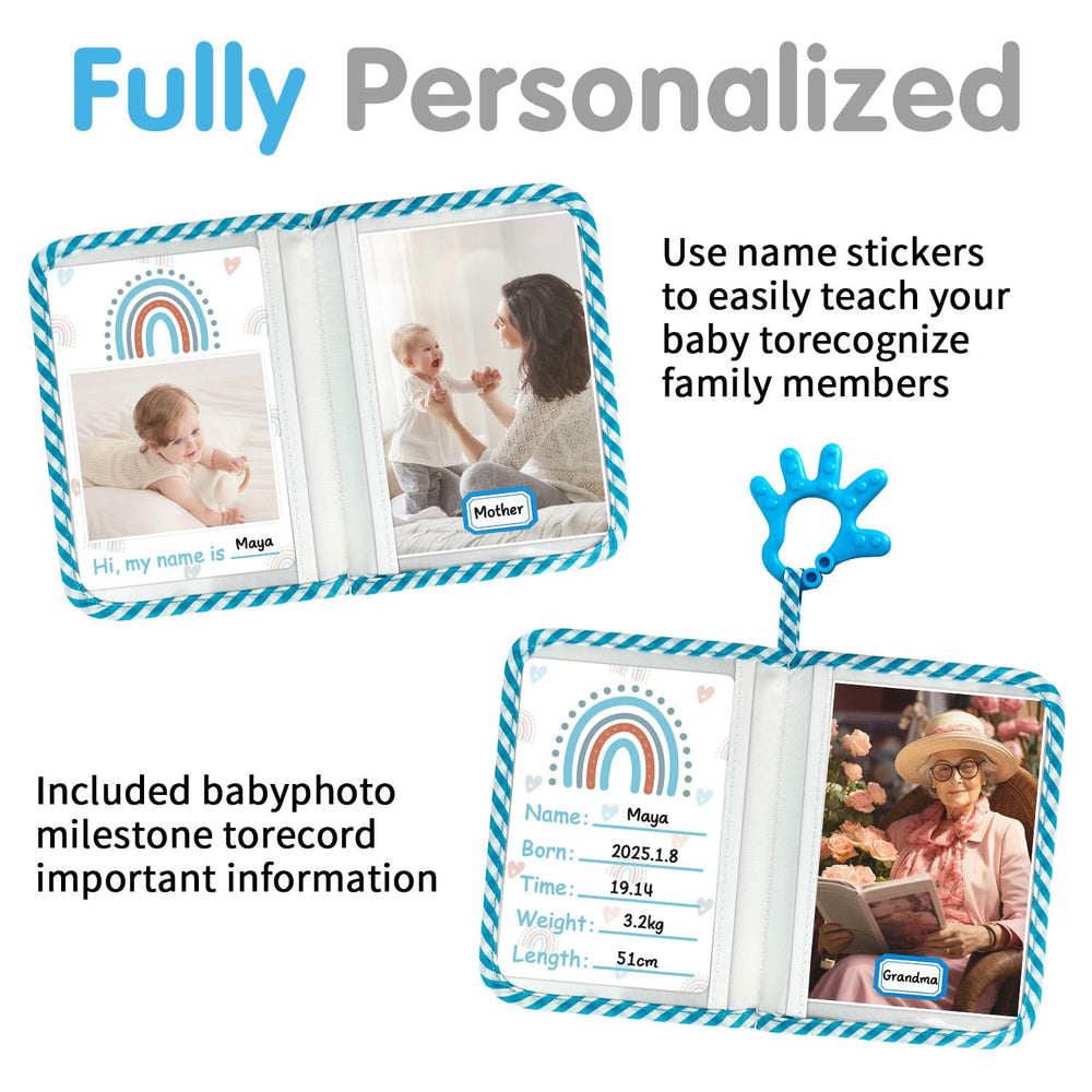BOHEMIABY milestone name tag paper helps label moments as your baby grows.
