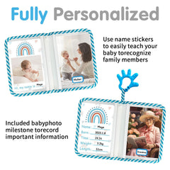 BOHEMIABY milestone name tag paper helps label moments as your baby grows.