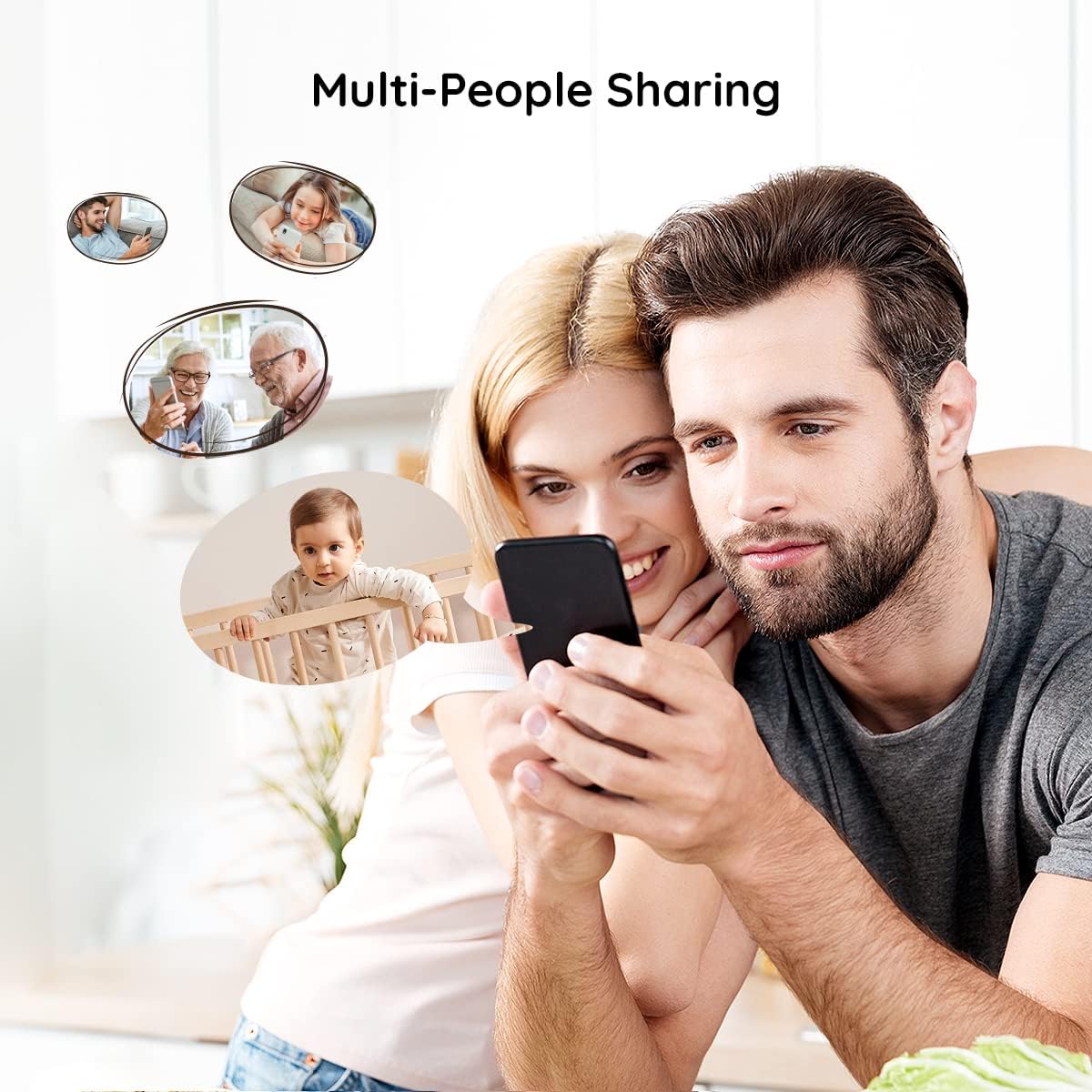 BOIFUN 5-inch monitor keeps essential video at a glance.