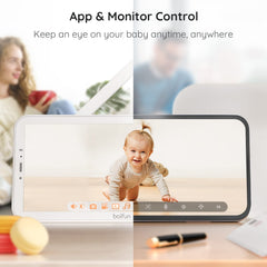 Infrared night vision on BOIFUN monitor delivers clear images in darkness