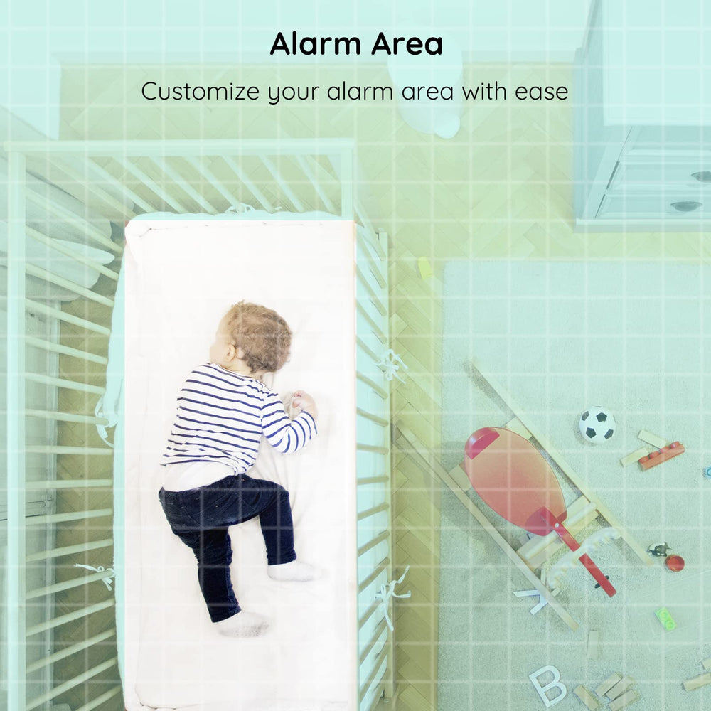 Real-time temperature and humidity readings from BOIFUN nursery monitor
