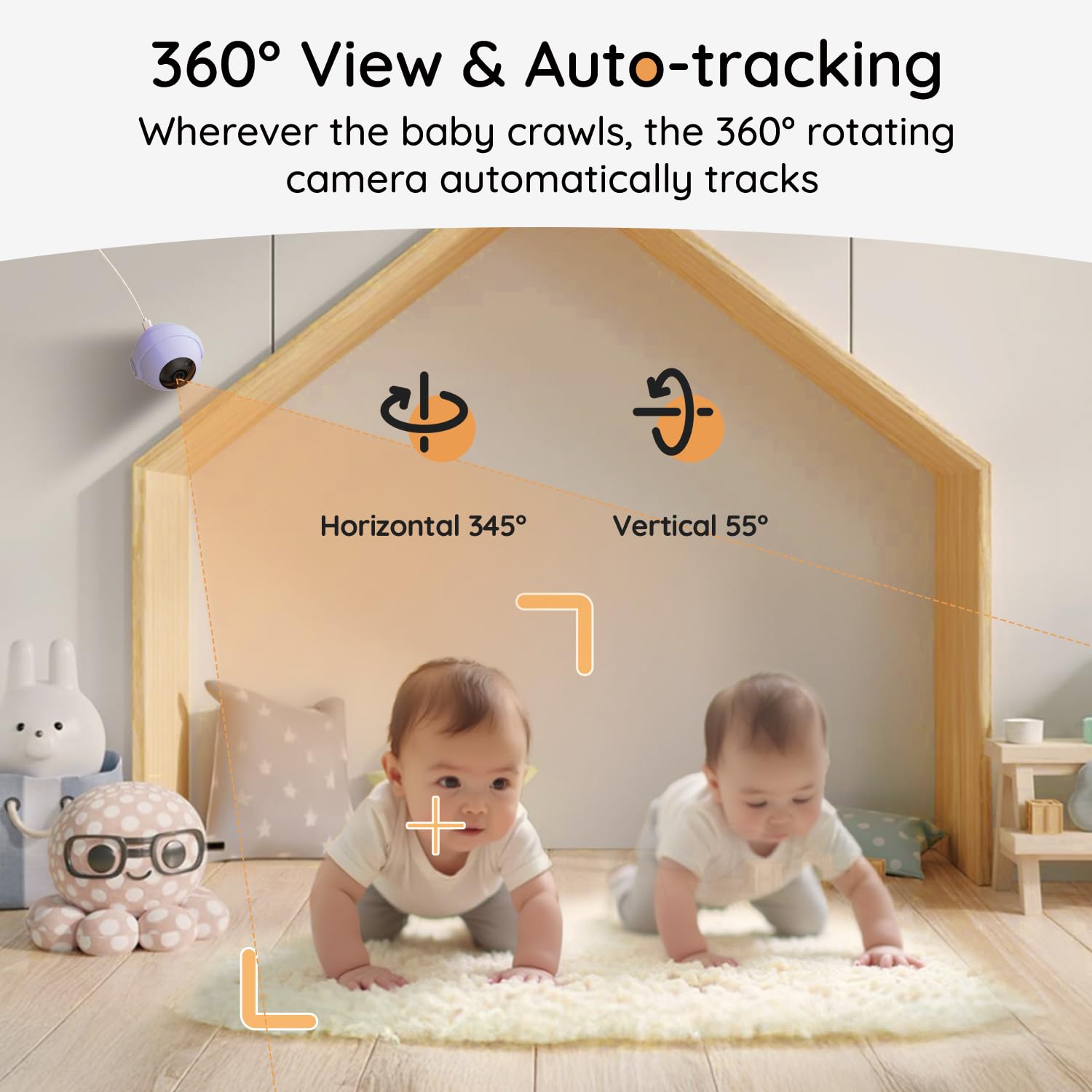 BOIFUN cry detection and lullabies for remote soothing