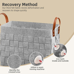 Boldmonkey blankets basket leather handles for easy transport.
