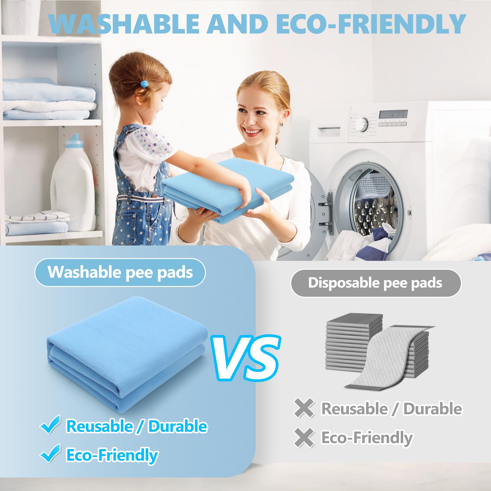 BOLESHU bed pad under bedding setup shows discreet night protection.
