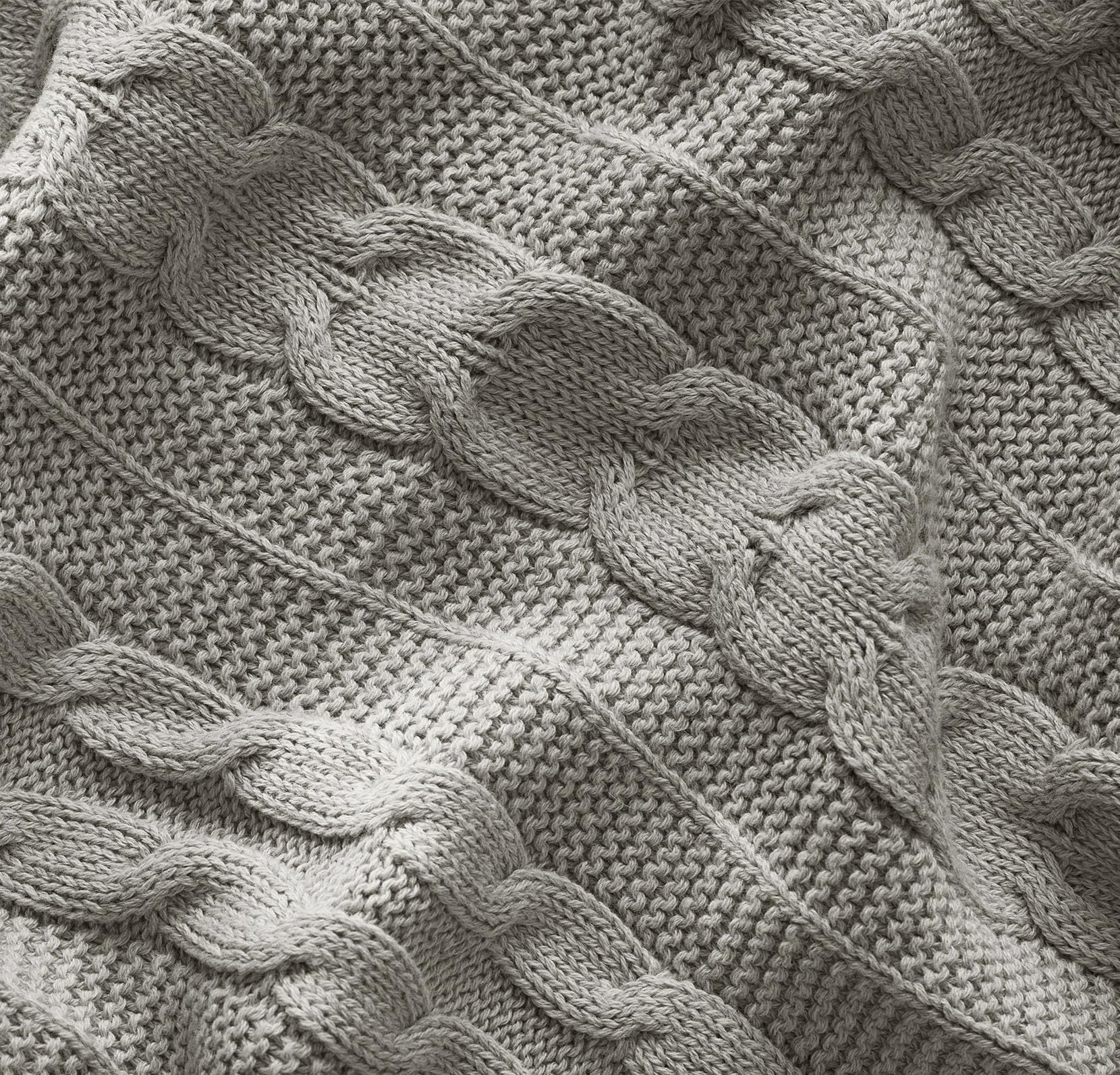 Boll & Branch organic cotton baby blanket close-up fiber highlights toxin-free threads for safe sleep