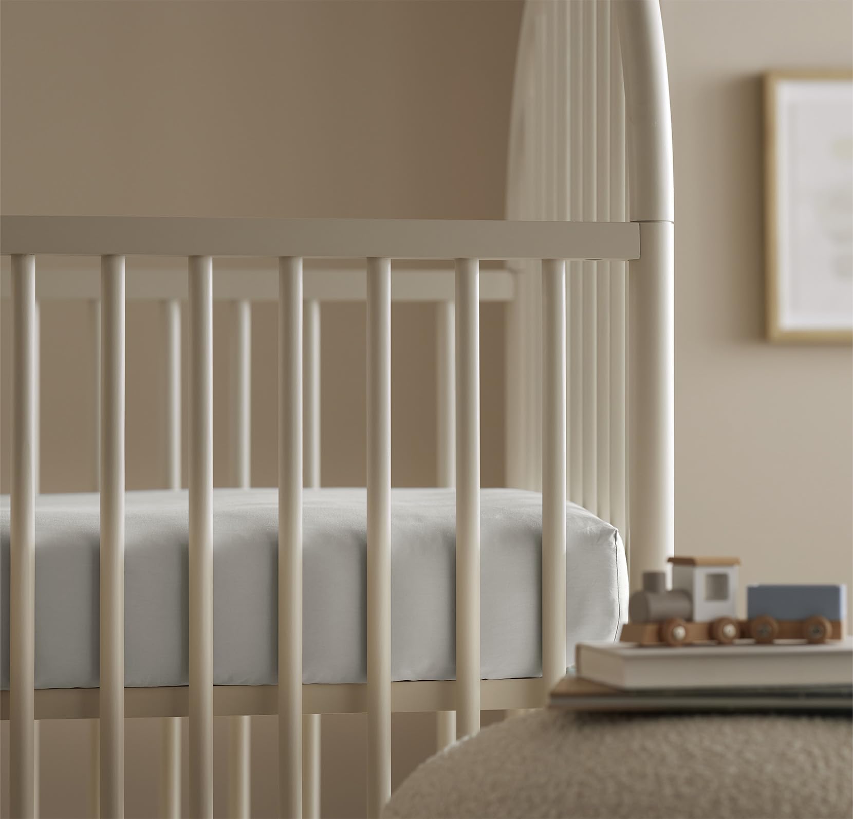 Boll & Branch organic cotton fiber close-up emphasizing toxin-free materials