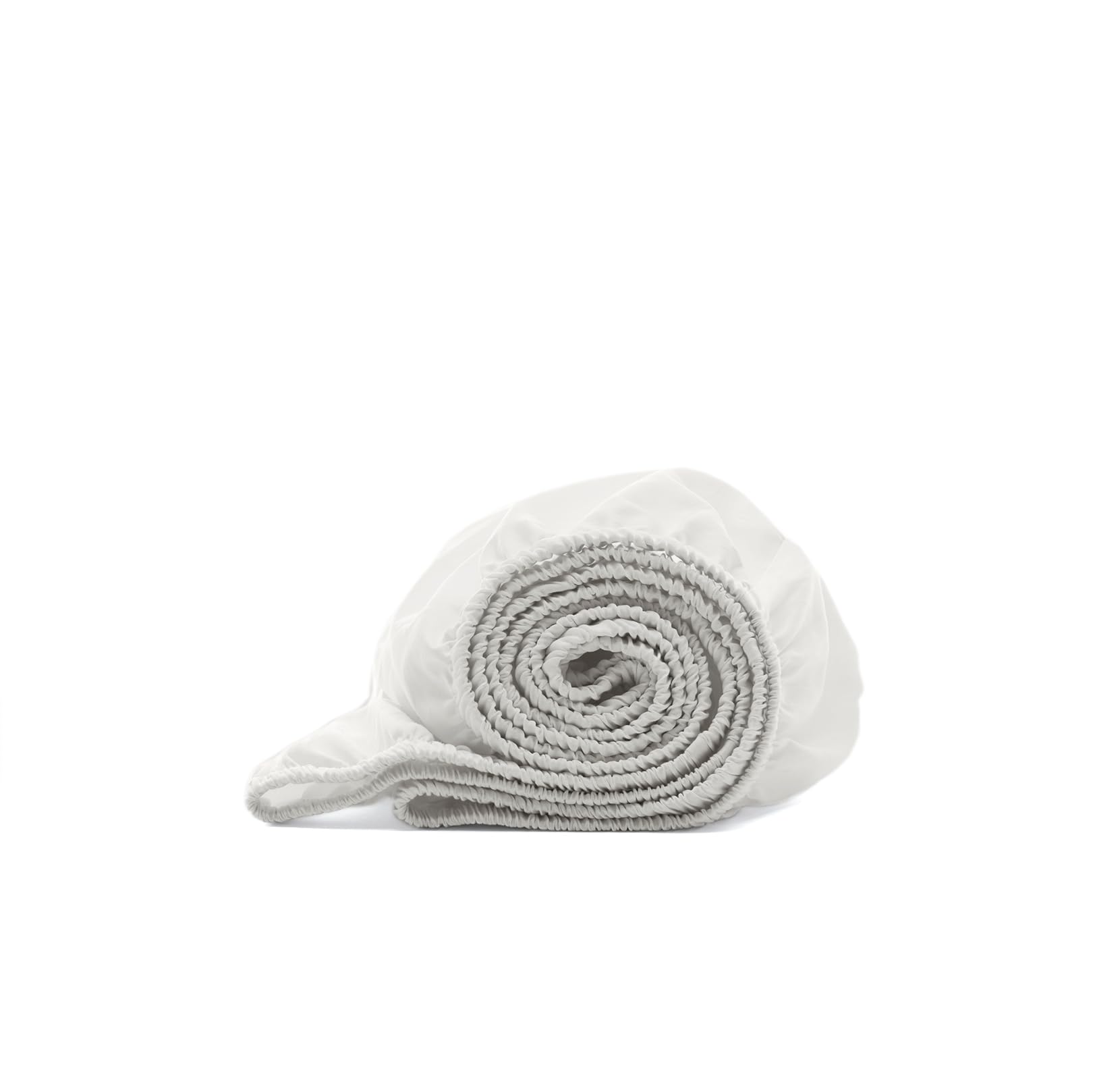 Boll and Branch signature hemmed fitted crib sheet secures standard crib.