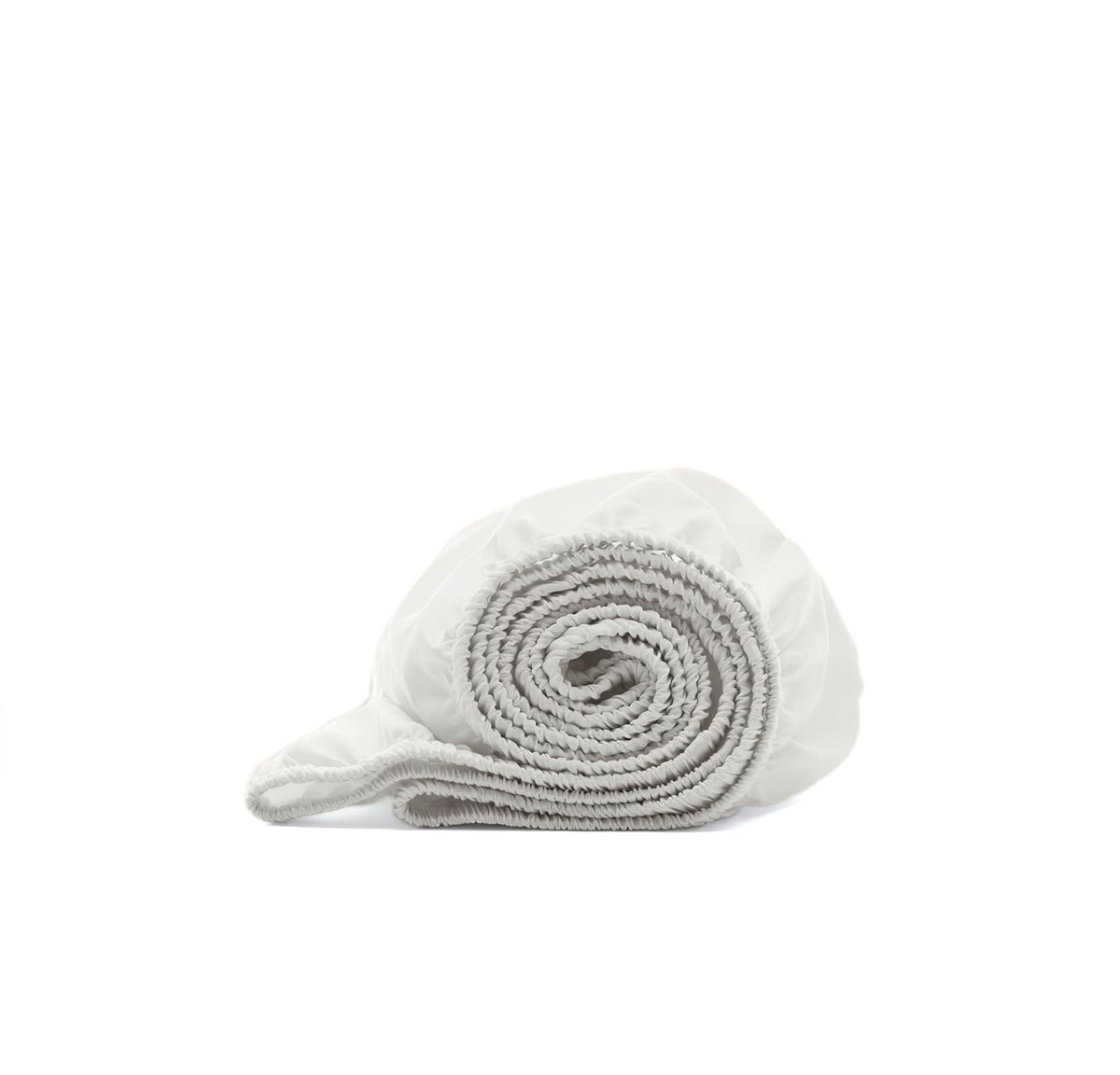 Boll and Branch signature hemmed fitted crib sheet secures standard crib.