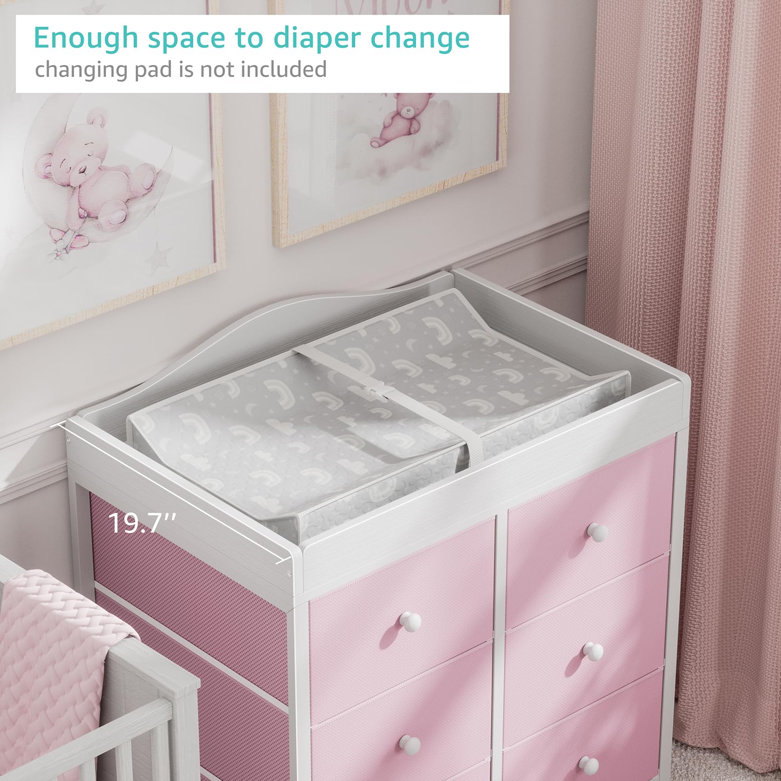 BOLUO adjustable feet protect floors during use.