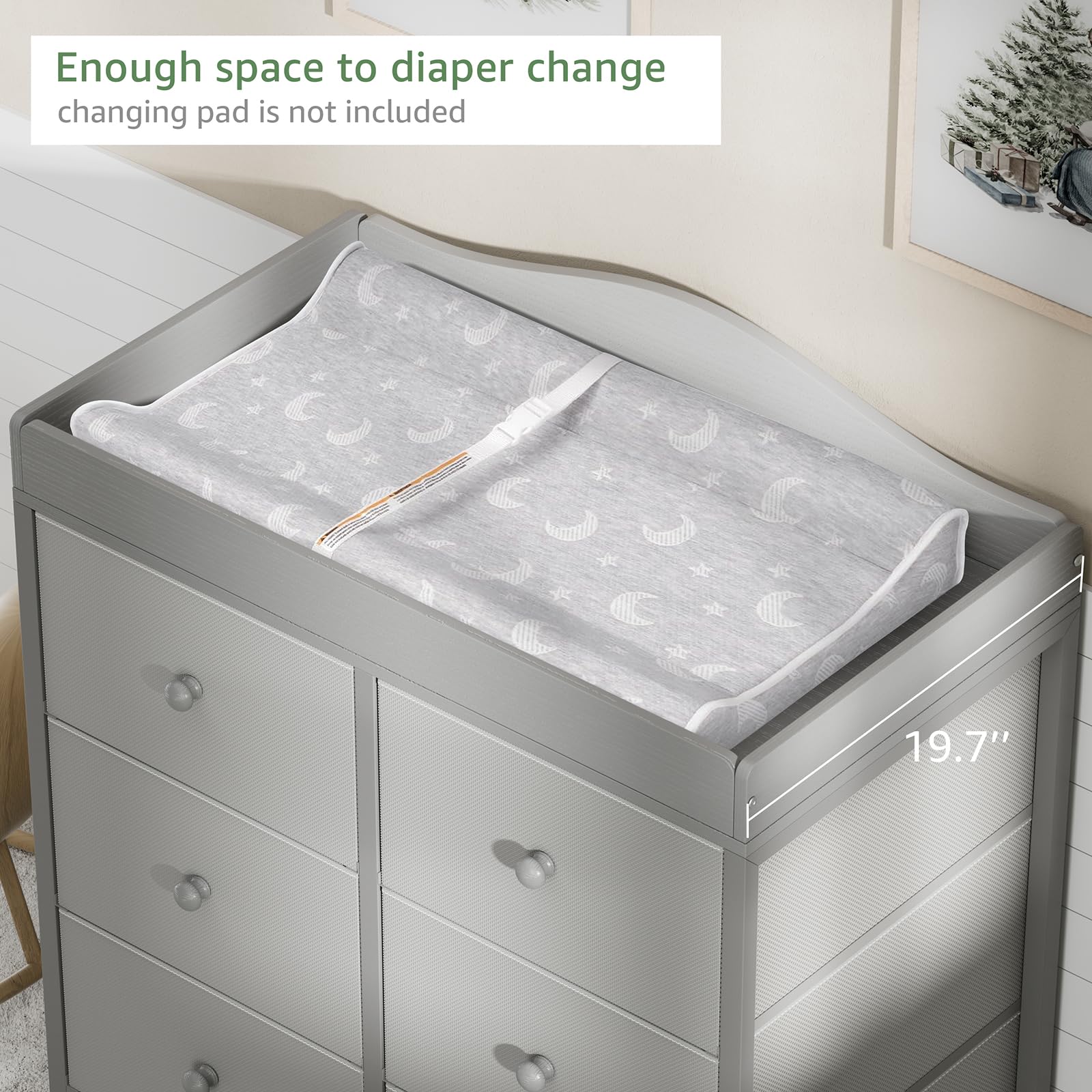 BOLUO-adjustable-feet protect floors during placement.