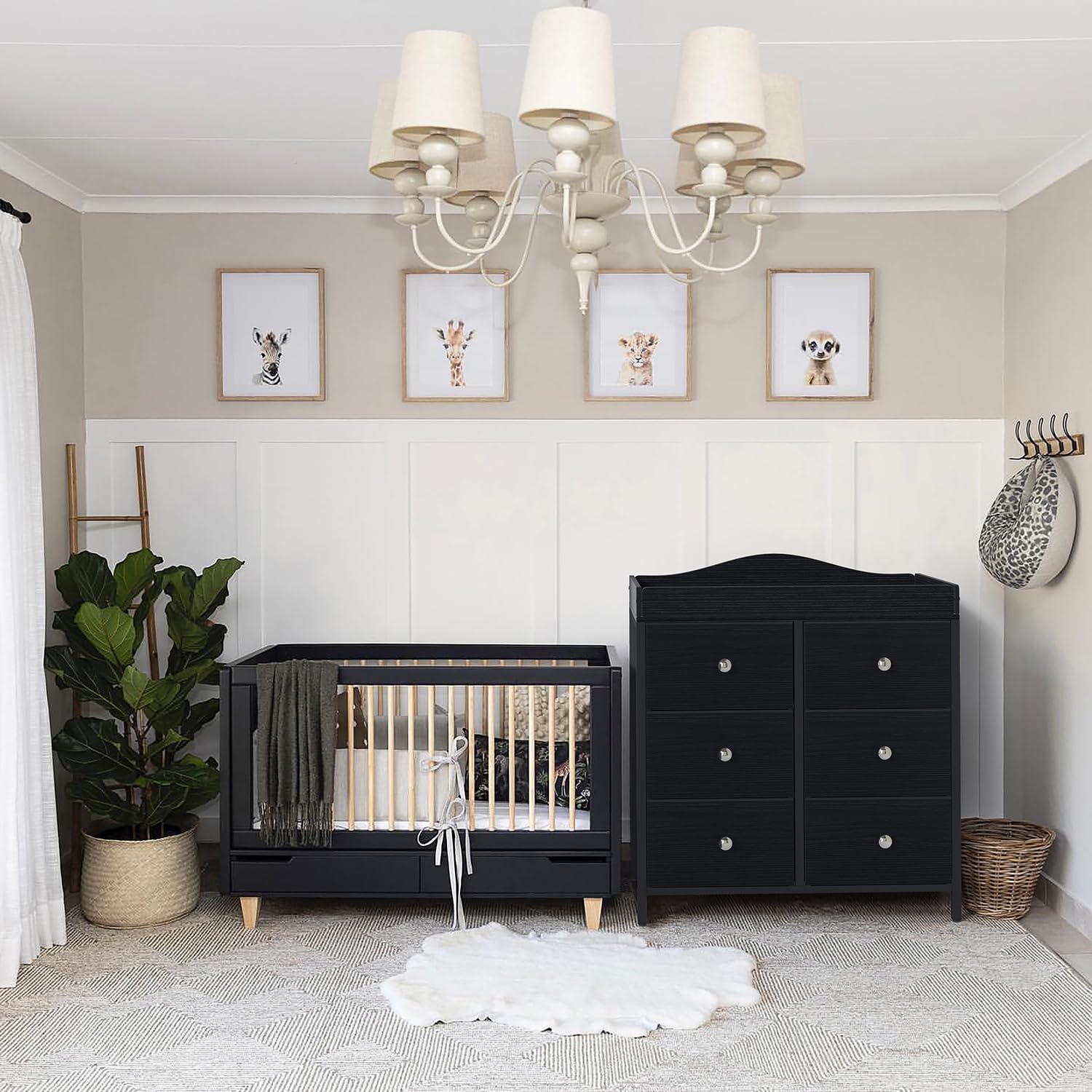 BOLUO baby-dresser-drawers provide organized storage for essentials.