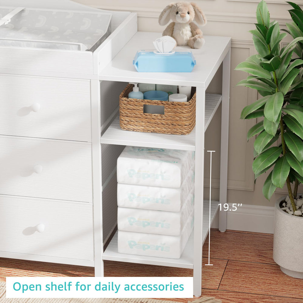 BOLUO ergonomic design reduces bending for easier daily nursery tasks.