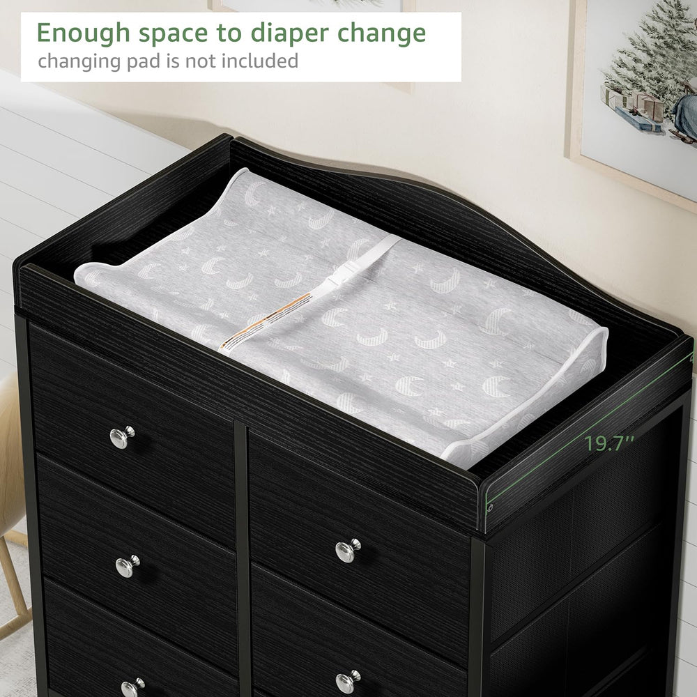 BOLUO diaper-changer-ready space supports daily routines.