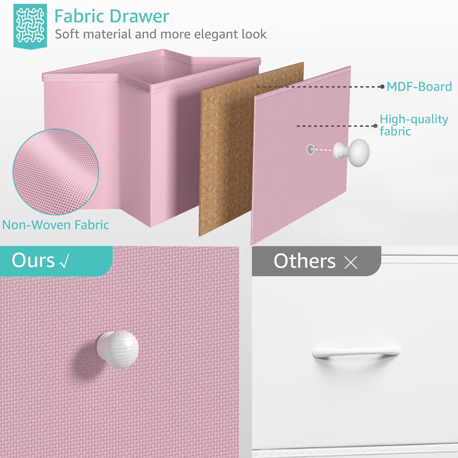 BOLUO lightweight and portable nursery furniture for easy relocation.