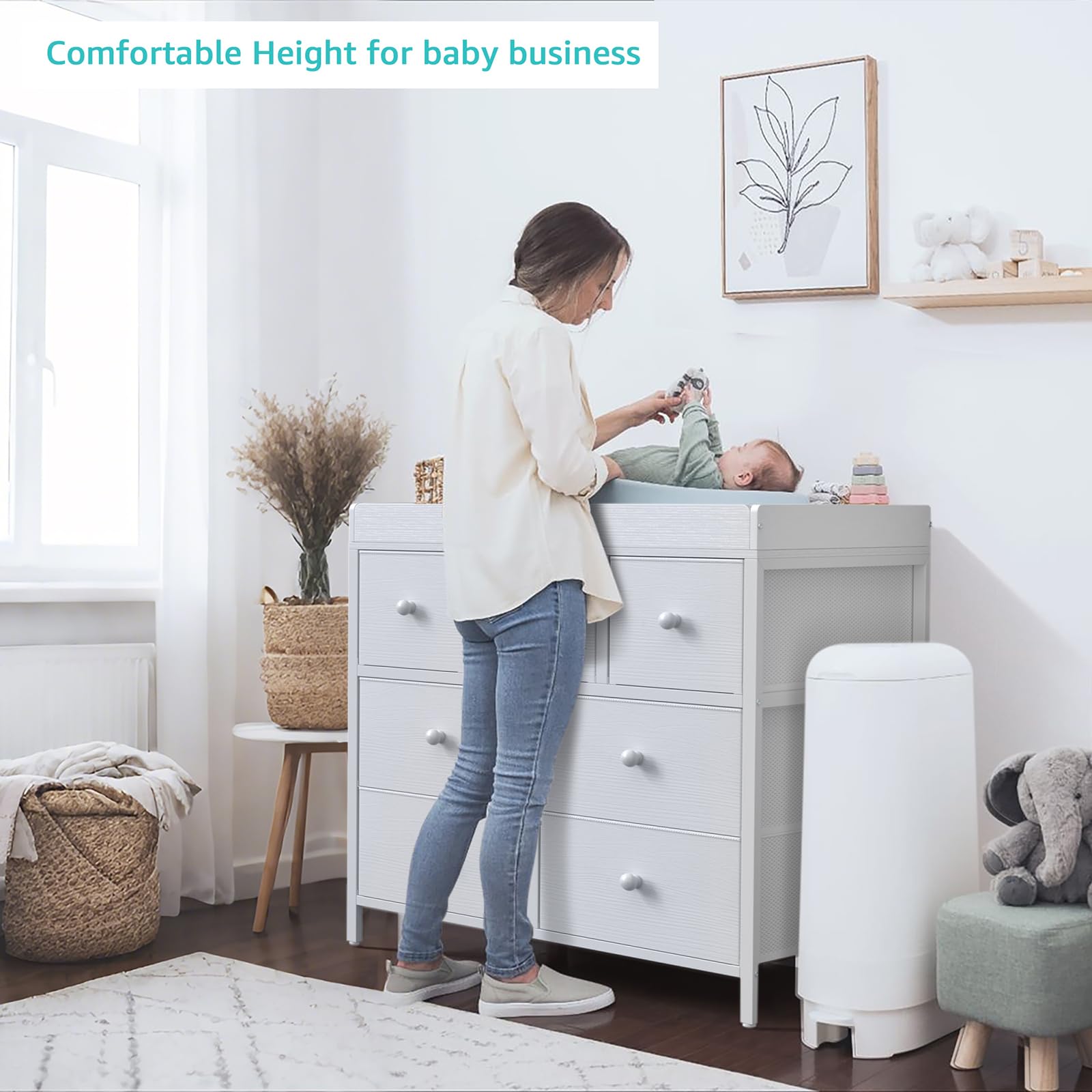 BOLUO safety tested materials and patent design for reliable nursery furniture