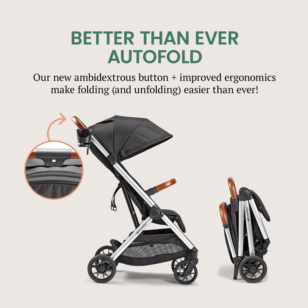 Bombi BeBee V2 infinite recline for comfortable rides