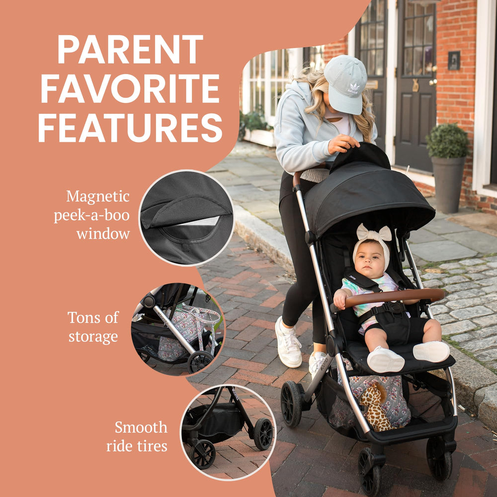 Bombi Bēbee V2 UV-protective fabrics shield baby from sun
