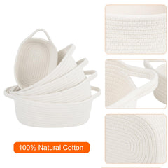 BOMINICA medium basket bathroom towels bin, keeps essentials within reach.