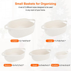 BOMINICA medium basket pet toy bin, ready to corral playful clutter.