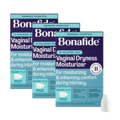 Bonafide Revaree Plus bottle for daily vaginal moisture and easy application