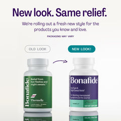 Bonafide Thermella capsules closeup supports daily use for symptom management.