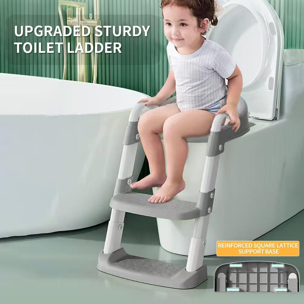 Bonbay potty seat anti-slip pads ensure stable toilet use.
