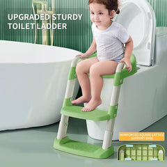 Bonbay potty seat features non-slip pads for stable use without sliding.