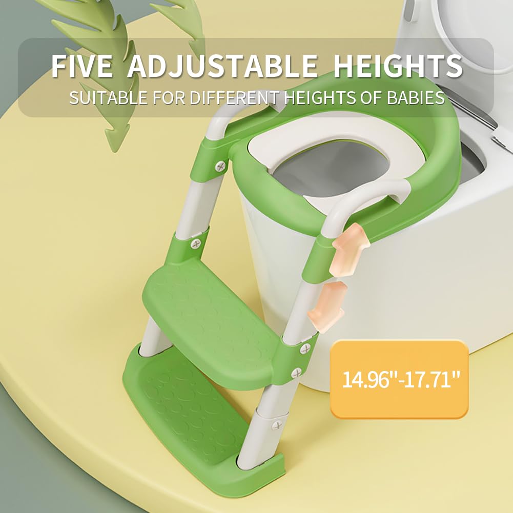 Bonbay raised front splash guard helps prevent spills during potty time.