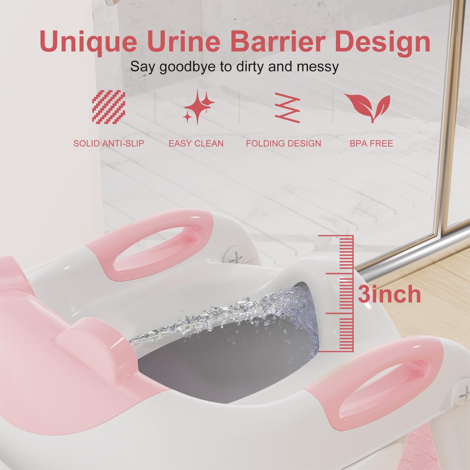 Bonbay waterproof cushion ensures comfortable seating and quick cleanup