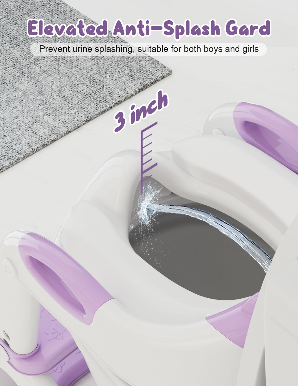 Bonbay waterproof cushion provides soft seating for comfortable training sessions.