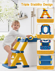 Bonbay splash-guard reduces spills during potty training sessions.