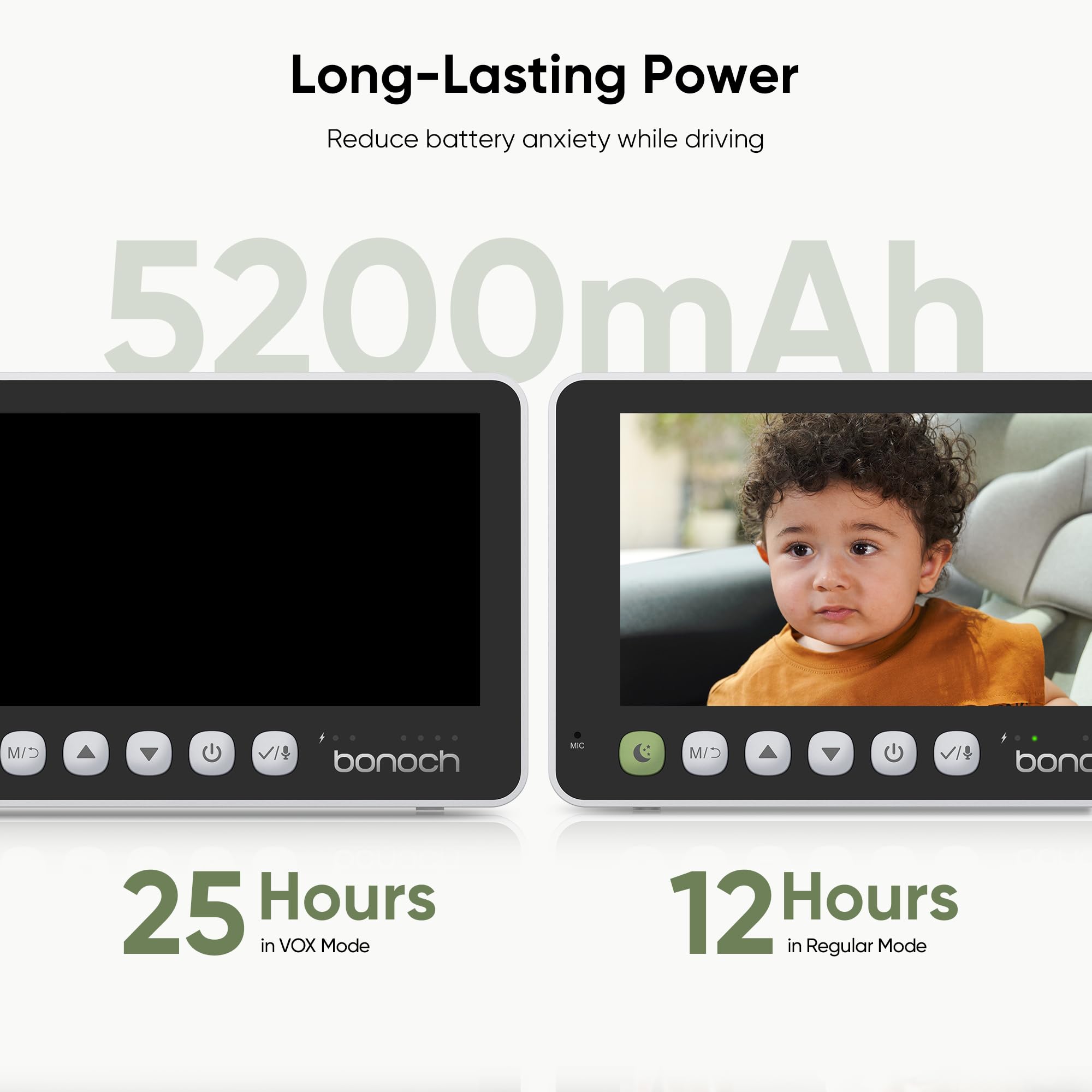 bonoch auto-pair feature simplifies switching between car and home cameras.