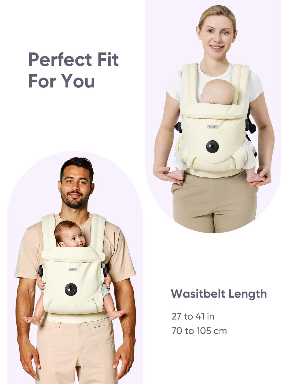 bonoch three detachable bibs included for easy cleanup
